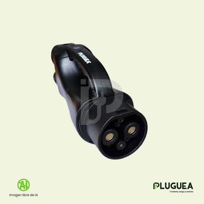 Adaptador GB/T a CCS2 carga rápida DC | vehículos con puerto GB/T