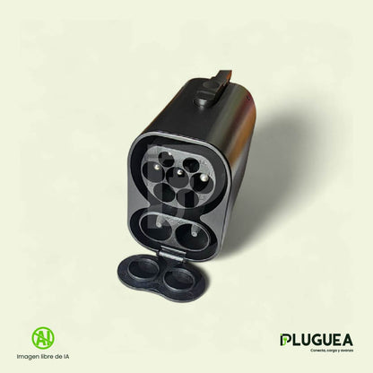 Adaptador CCS2 a CCS1 AC/DC |  Kia, BMW, Audi, Volvo y Mini